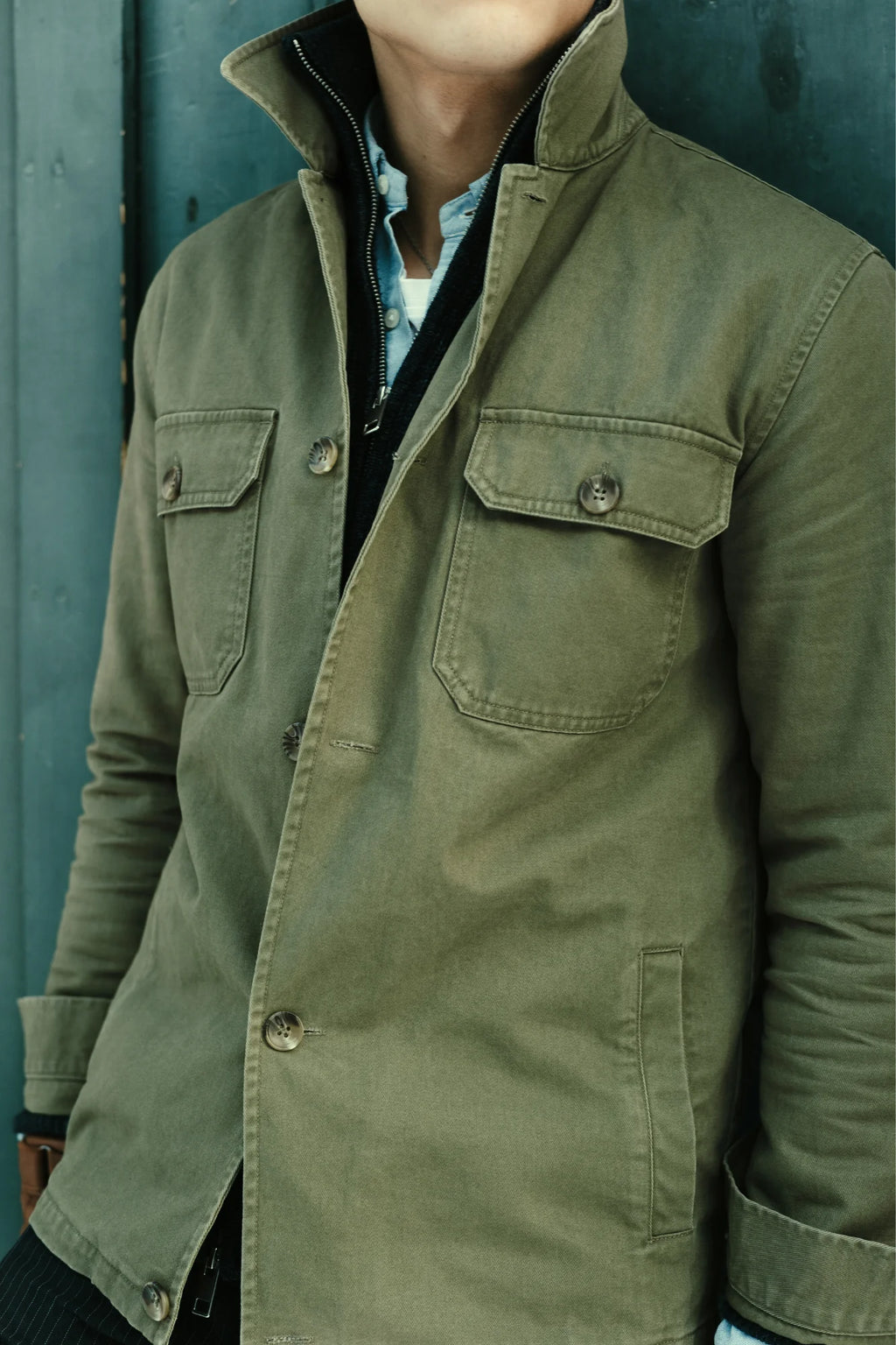 MONÉR Overshirt Green