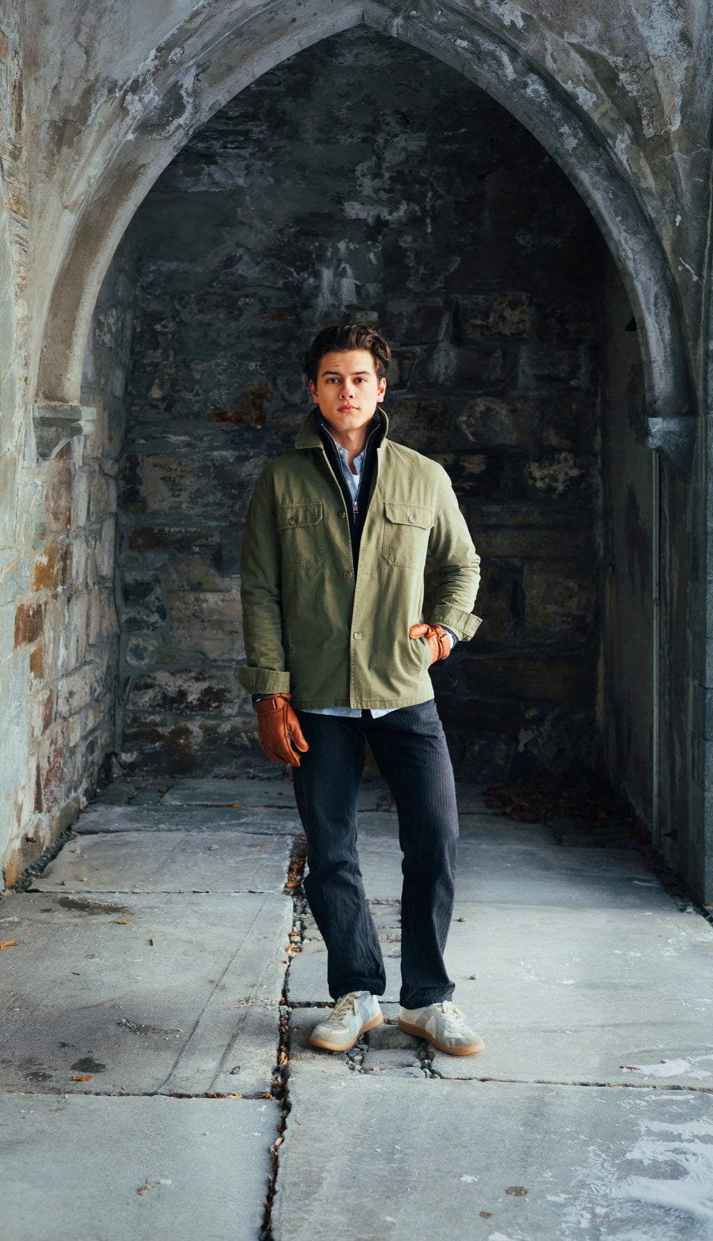 MONÉR Overshirt Green