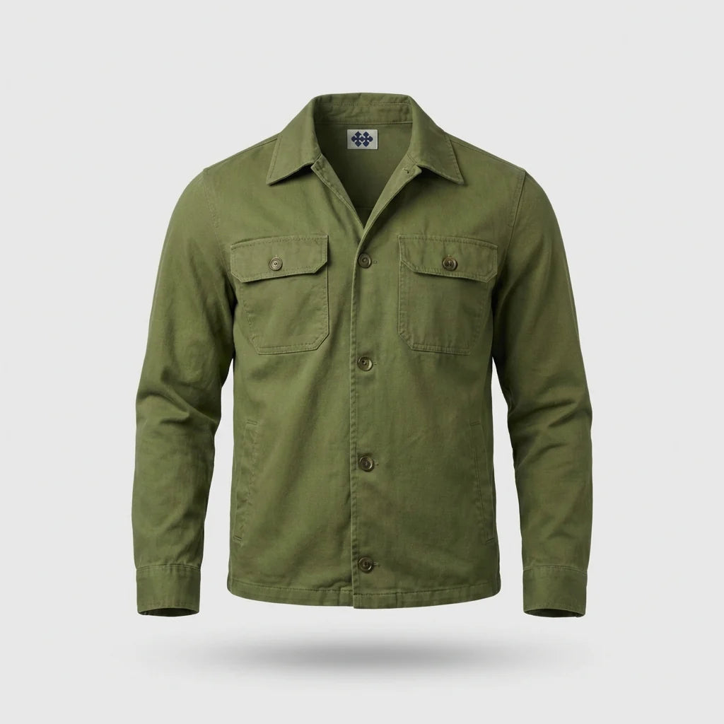 MONÉR Overshirt Green